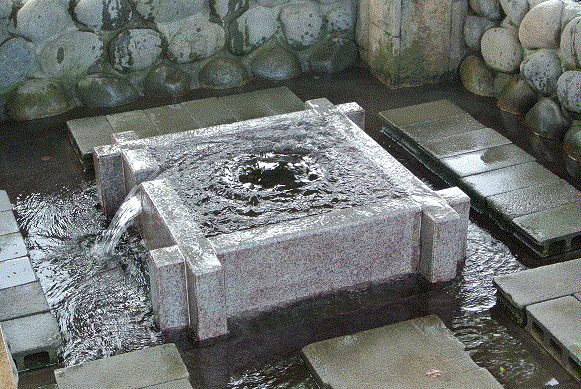 大垣八幡神社・湧き水